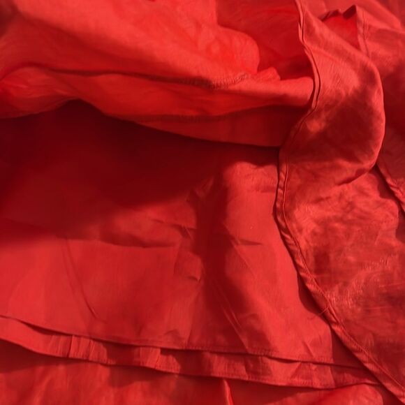 REISS Tiered Linen Silk SKIRT  size 12 - Picture 5 of 8